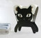 Garden Mile Cat Black Toilet Roll Holder Free Standing Powder Coated Metal Toilet Roll Stand For Bathroom Holds 5 Rolls Animal Bathroom Decorations Loo Roll Stand Wall Mounted Storage