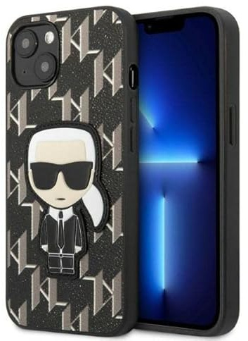 KARL LAGERFELD KLHCP13SPMNIKBK Hülle für iPhone 13 Mini 5,4 hardcase Schwarz Mo
