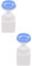 2 Stücke Presse-typ Schäumende Seife Spender Pumpe Flasche Reise Größe Nachfüllbar Hand Flasche Für Shampoo Conditioner Dusche Gel