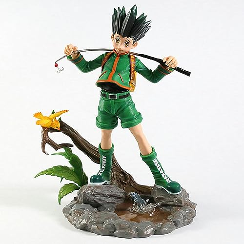 EyLuL 27cm.Hunter X Hunter Anime Figur Gon Freecss Killua Zoldyck PVC Spielzeug Modell Puppe Geschenk Zustand