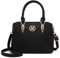 Miss Lulu Handtasche Damen Henkeltasche Handtasche Damen Mittelgroß, Lychee Muster Tasche, Elegante Schultertasche
