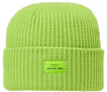JJXX Damen JXOTHELIA Knit Beanie Acc SN Strickmütze, Parrot Green, Einheitsgröße