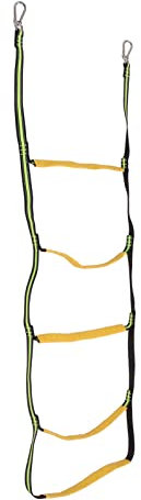 Boat Rope Ladder Portable 5 Step Folding Marine Rope Ladder for Inflatable Boat Home Beauty Salon Swimming Pool 18 * 13 * 5*CM Skin Care Products