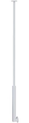 Ringhiera Per Scale Balaustre per scale personalizzabili in ferro nero per interni, Moderno ponte balaustre per case decorativo, Oro/bianco Colonna a balaustro per mansarda/corridoio(White,0.6m/23.6in