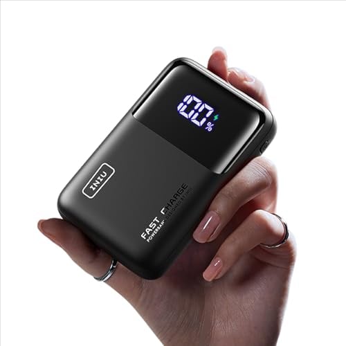 INIU 65W 20000mAh Portable Charger for Laptop & Phone, Mini Power Bank with PD QC Fast Charging (USB-C in/Out) - High Capacity Electronics Battery Pack for iPad, Samsung, Travel, Camping, Outdoor