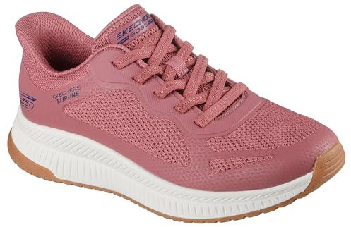 Skechers Bobs Squad 4 Staple Look, Basket Femmes, Fuchsia,