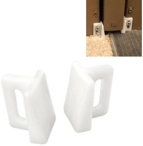 CAMGJORT N 6950 Pocket Door Guide(10 Pack) Bottom Guide 1.125 Inch,Jamb Mounted