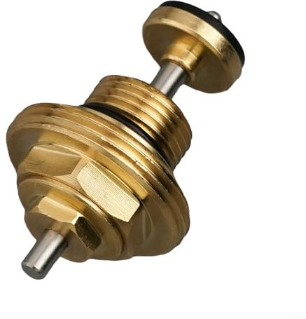 ZiStarlilife Return Pin Valve Core, Underfloor Heating Manifold Return Pin Valve Core Valve, Thread Size Of M30x1.5, For UFH Actuator Underfloor Heating Manifold(1/2)