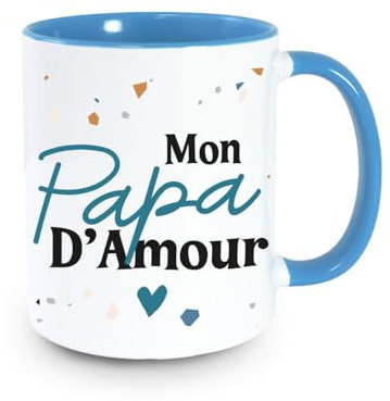 STC Mug bleu mon papa d amour