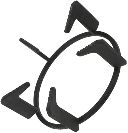 Homoyoyo Support Fonte Épais pour Cuisinière à Gaz Antidérapant et Porte-casseroles et Wok Stable pour Cuisine Domestique et Professionnelle
