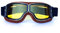 HONCENMAX Vintage Brille Sport Sonnenbrillen Helm Steampunk Brillen Motocross im Freien Rennfahrer-Motorrad Flieger Pilot Stil Cruiser Scooter Brille Retro für Kinder Männer und Frauen