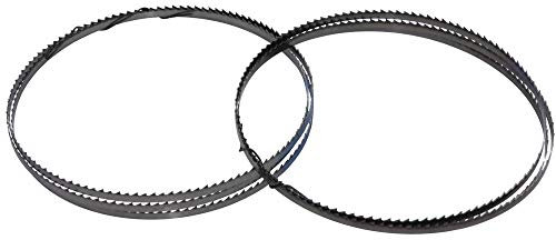 SMI 2er SET Holz-Bandsägeblatt 2100 x 10 x 0,65 mm 6 ZpZ Holzsägeband Sägeband passend für z.B. Scheppach HBS 32 Vario