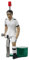 TIPP-KICK Pro-Kicker CL Madrid I Original Spieler für Groß & Klein I Spielspaß mit der Fußball-Figur Spiel I Zubehör I Trikot Weiß