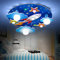 E27 Deckenlampe Kinderzimmerlampe Deckenleuchten Universum Sterne Jungen Und Mädchen Dimmlüster E14 Deckenspot LED Baby Lampe Licht Schlafzimmer Umgebung Für Cartoon Deckenbeleuchtung Lampeschirm …