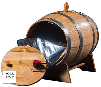 elimostore Botte porta sacca bag in box per sacche da 3, 5 e 10 litri lt catering