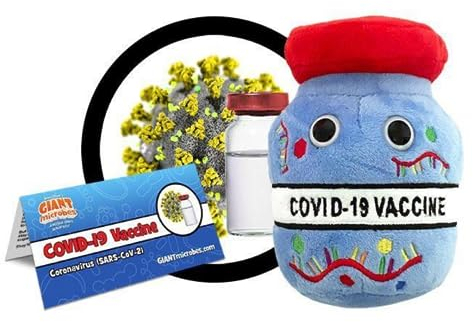 GIANTmicrobes COVID-19 Impfstoff Plüsch