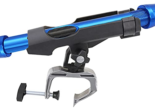 JasCherry Porta Canna da Pesca per Kayak da Barca, Poggia Canne da Pesca in Lega Acciaio, Supporto Canna da Pesca Girevole a 360 Gradi per Yacht Pesca in Mare/Montaggio con Viti