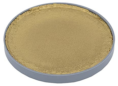 Grimas Water-Make-Up, 25ml Wasserschminke, Farbe gold 702, professionelle Körperfarbe, schnelltrockend und sehr hautschonend, ideal fürs Kinderschminken, Karneval und Halloween, auf Wasserbasis