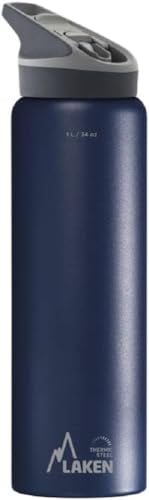 Laken TJ10A - Termo unisex para adultos, color azul, 18/8-1L