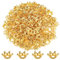 HexinYigjly 180 Stück Mini Kronen Deko, kleine goldene Kronen, Tischdeko Kronen Charms, Kronen Streudeko zum Basteln DIY für Hochzeit Schmuckherstellung Anhänger Geschenk Krone