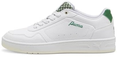 PUMA Damen Court Classy Blossom Sneaker, White-Archive Green, 39 EU