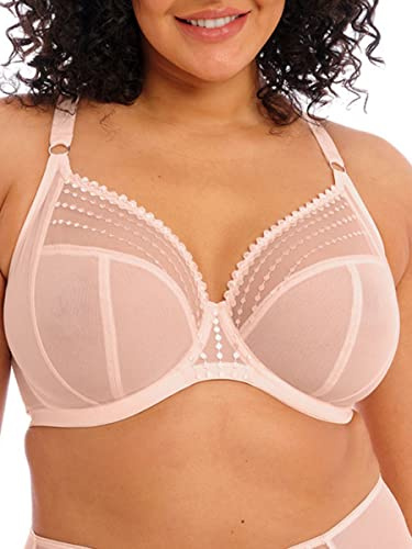 Elomi Matilda Women's Deep Underwired Bra, Pink, 34FF