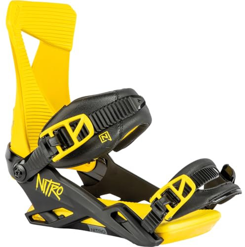 Nitro Mountain Freestyle-Attacchi per Snowboard, Uomo, Zero Bagno Days, M