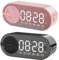 MAYJAI Bluetooths Speaker Alarm Clock Portable Speaker Digital Clock with Dual Alarms Bedside Digital Desk Clock with Adapter/Snooze/Dual Alarm/Temperature for Bedroom, Desk, Night Stand