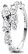 PANDORA Sterling silver Cubic Zirconia Clear 193004C01