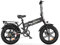 DEEPOWER A1 Bicicletta Elettrica, 20 x 4 Bici Elettrica, 48V 20Ah Batteria Rimovibile, Autonomia di 45-65Miles, 7-Velocità, Freni a Doppio Disco, Mountain Bike Elettrica