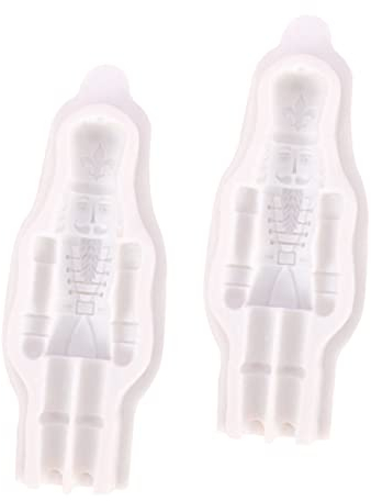 Alipis 2 Stück Nussknacker Kunststoffform Plätzchenherstellungsformen Nussknacker Formen Silikon Nussknacker Formen Zum Backen Nussknacker Silikonformen Tonform Silikon Nussknacker