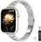TiMOVO Slim Uhrenarmband Kompatibel mit Apple Uhrenarmband 41mm 40mm 38mm, langlebiges verstellbares Edelstahlarmband für Frauen, geeignet für Serie 9/8/7/6/5/4/3/2/1/SE 38/40/41mm, Starburst