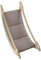 JOY OF NATURE Schaukelbogen Holz 2in1 Bogenwippe und Kletterbogen Pikler Wippe Montessori Bodenschaukel Kinder ab 1J., 49611 Natur/Coffee