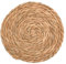 Husalsea Natürliche gewebte Tischsets, rund, hitzebeständig, Rattan-Untersetzer für Esstisch, Teeset, Restaurant, Hotel