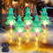5er Weihnachtsbeleuchtung Außen Batterie,LED Gartenstecker Weihnachten,Lichterkette Außen,Garten Lichterkette,Weihnachtsdeko Garten,Weihnachtsdeko Outdoor