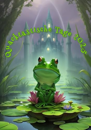 Quaktastische Tage 2025: Fröhlicher Frosch-Planer. Witziger Begleiter für jeden Tag. Wochenplaner für ein humorvolles, organisiertes Leben. Für Schule, Beruf und Freizeit