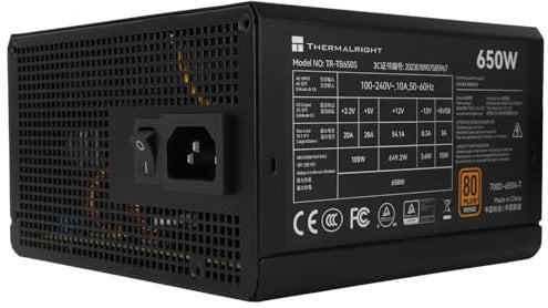 Thermalright - Alimentation TB-650S (80+ Bronze)