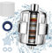 Filtre de douche 36 étapes avec vitamine C pour eau dure – Filtre adoucisseur d'eau avec cartouche filtrante remplaçable à plusieurs étapes pour éliminer le chlore, les métaux lourds