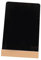 Operitacx Handgeschriebenes Preisschild Tafel Desktop-nachrichtenbrett Notizblock Planke Desktop-noteboard Whiteboard Desktop-memoboard Tischplatte Message-board-schild Black Buche