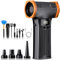 CAPNEW 150000RPM Electric Air Duster: Continuously Variable Speed ​​Powerful Air Blower for Computers PC Cleaning - Fast Charging 8000mAh Portable Turbo Fan for Outdoor Car Office - Men’s Gifts