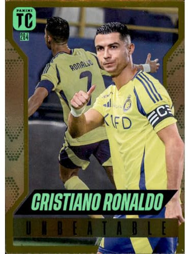 Bundle mit Top Class Pure Football 2025 - Trading Cards - Parallel Unbeatable (264 - Christiano Ronaldo - Unbeatable - Bright Gold)
