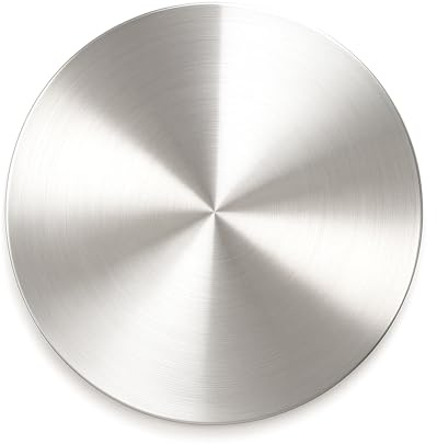 Edler Feuerschalendeckel aus 100% Edelstahl 304 – perfekt passend zum rauchfreien Feuer Tonne ⌀38cm