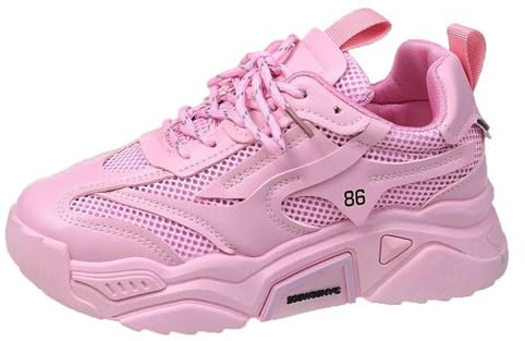 Chaussures Mode Et Sport pour Femmes Chaussures Femme Confort Chic Souple Tendances Trainers Running Fitness Printemps Durables Et Polyvalentes Legere Respirantes De Marche