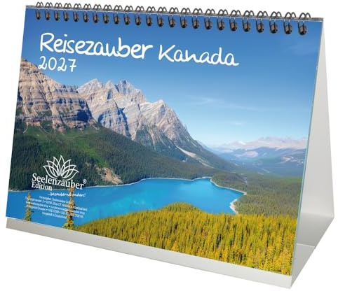 Reisezauber Kanada DIN A5 Tischkalender für 2027 Ottawa Canada Stadt Reise Land Urlaub - Seelenzauber