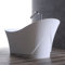 STONEART Badewanne freistehend BS-501 weiß 165x84 matt