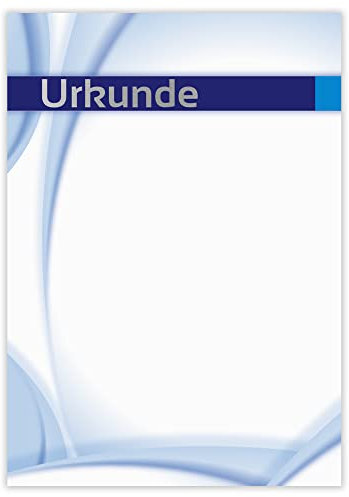Designpapier Urkunde 09 Silberprägung DP877 – 12 Blatt Briefpapier – Vordruck, selbst beschriften, 2. Platz, Sporturkunde, Ehrenurkunde, Zertifikat – Nur für Inkjetdrucker – Druckerpapier A4 190g/m²