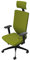 Dauphin Stilo Bürodrehstuhl Mesh Comfort (Hellgrün, mit Nackenstütze)