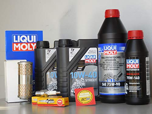 KIT TAGLIANDO - MOTO GUZZI V75 750 TARGA - TAGLIANDO OLIO FILTRO CANDELA