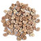 TSKDKIT 500pcs Coeur en bois petit decoration mariage champetre, pour travaux manuels, pour Nature Decoration de Table Confettis DIY Scrapbooking Coeur