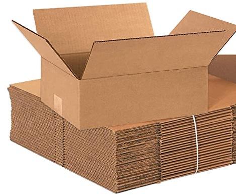 BOX USA Shipping Boxes Medium 12L x 9W x 4H 25-Pack - Corrugated Cardboard Box for Moving, Mailing, Packing, Packaging and Storage